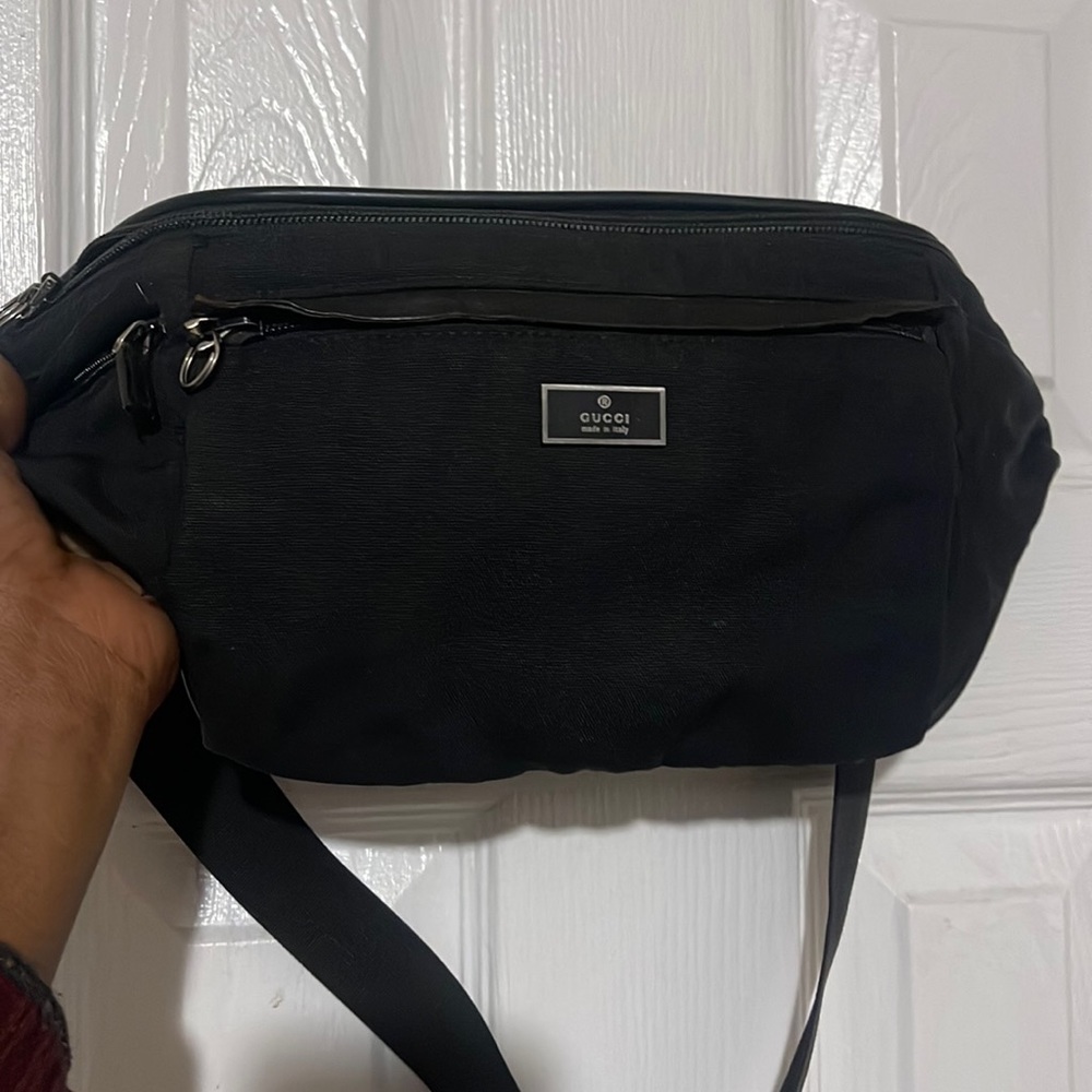 Gucci jumbo nylon belt bag